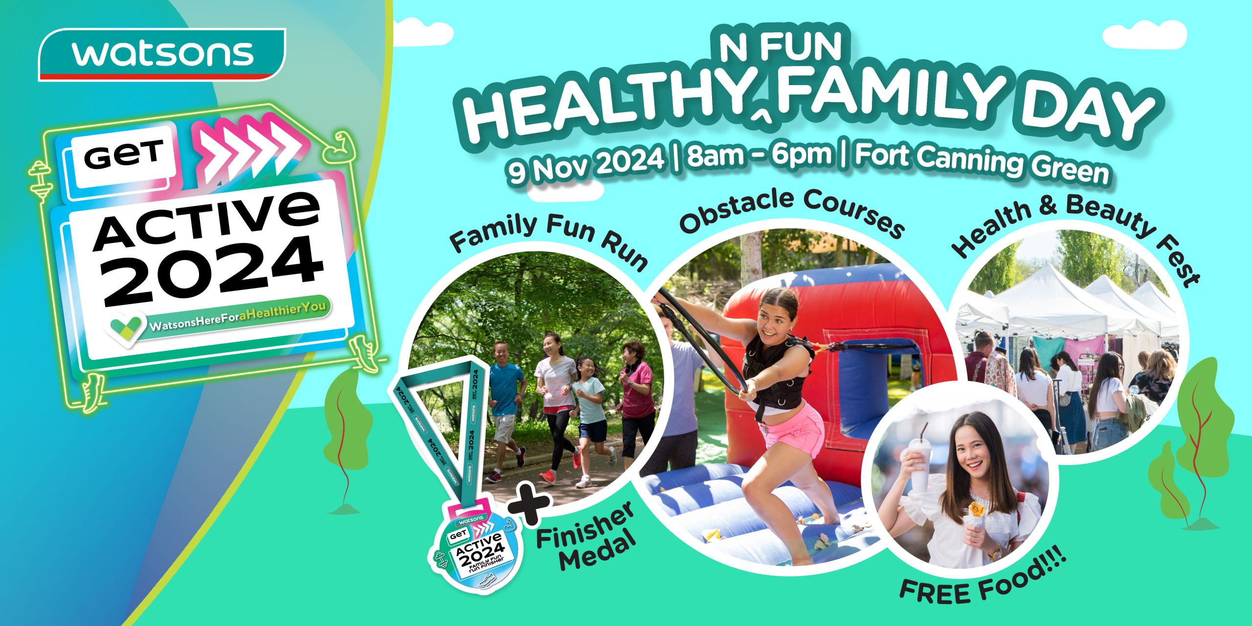 Media OutReach Newswire - Watsons Singapore Launches Inaugural Get Active Event