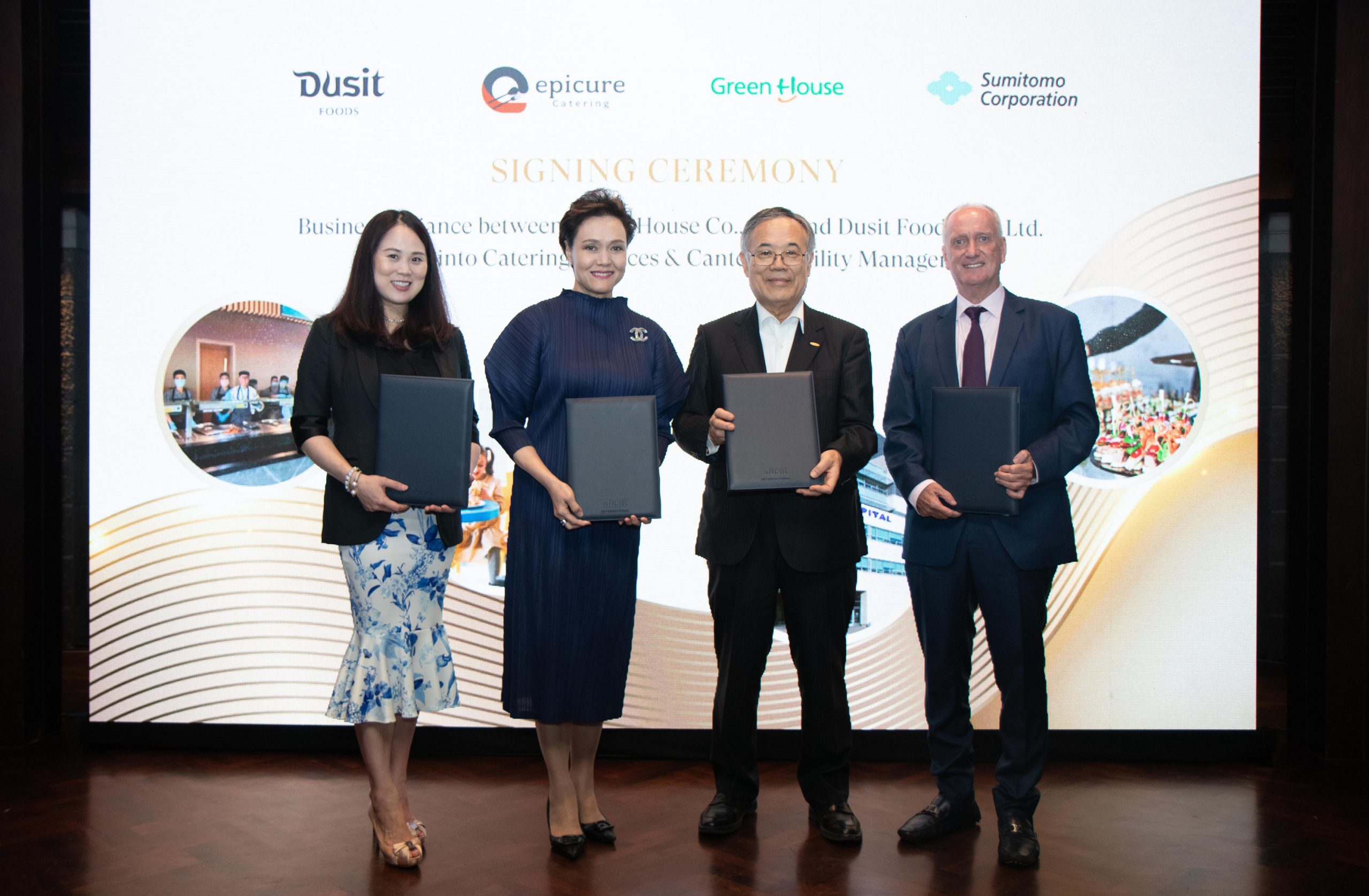 Media OutReach Newswire - Dusit Foods partners with Japanese food industry giant Green House to drive global expansion of Epicure Catering